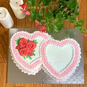 Double Heart Cake